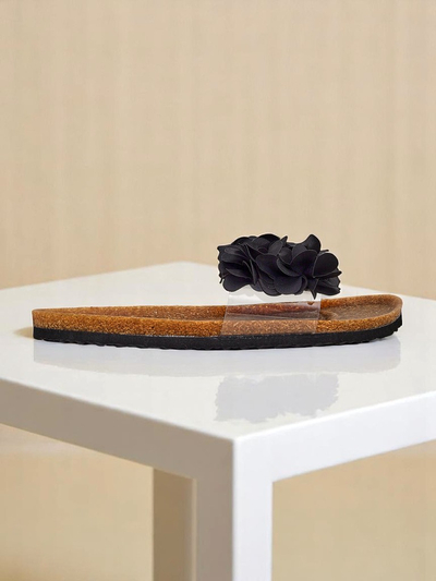 Royalfashion Dámské žabky s kvítky Flora Soft