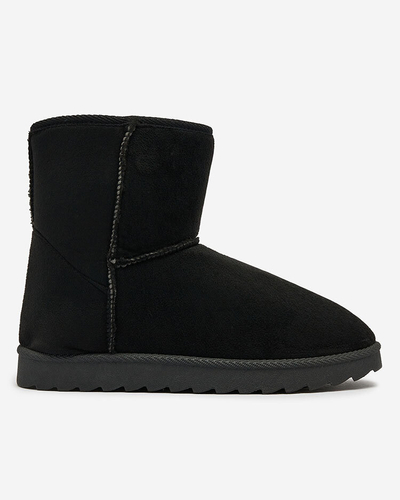 Royalfashion Dámské boty a'la snow boots v černé barvě Aener