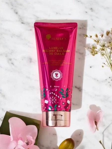 Luxelux Tělový balzám s vůní růže 300 ml