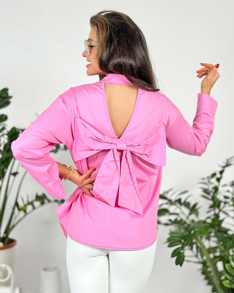 Royalfashion Dámská košile s mašlí