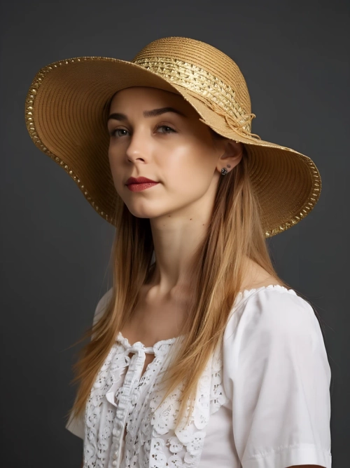 Royalfashion Солом'яний капелюх Serelina для жінок