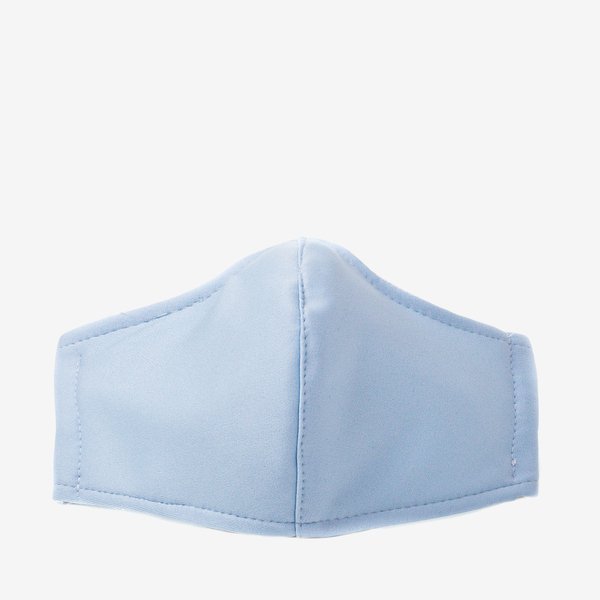 Синя тришарова маска для обличчя - Маски