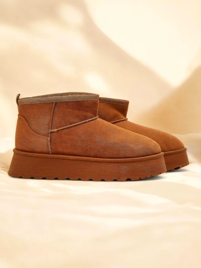 Royalfashion Короткі черевики, які нагадують жіночі снігові чоботи Fortesse