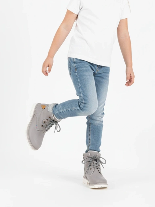 Сірі дитячі черевики Tiptop