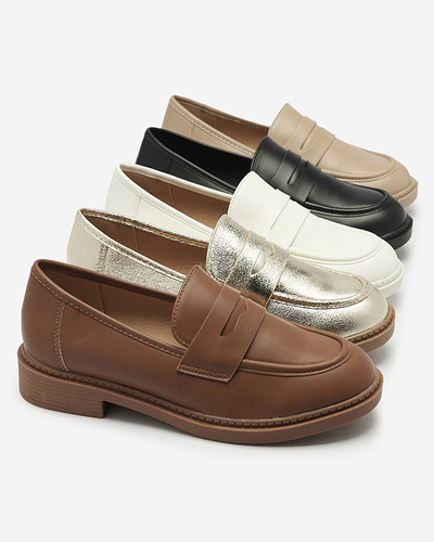 Dámské mokasíny v černé barvě Selenna- Obuv