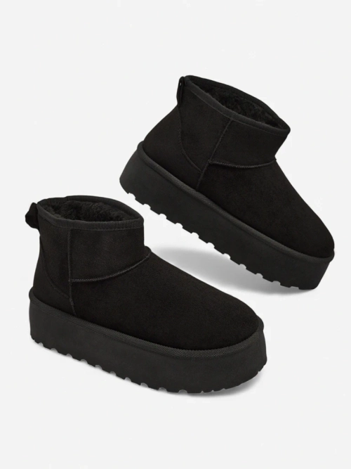 Ботильйони Жіночі Luna Чорні Шкіряні Елегантні на Осінь