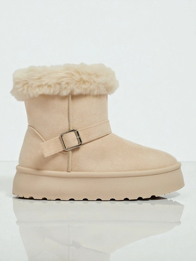 Royalfashion Krátké boty a'la sněhule dámské Myrelle