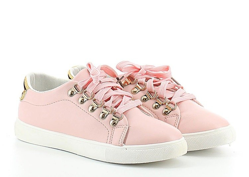 Rózowe, sportowe tenisówki - Obuwie