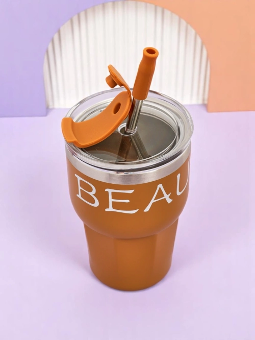 Royalfashion Термокружка зі ст Straw Beautiful