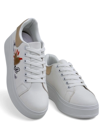 Кросівки на платформі Royalfashion для жінок з принтом Alcape