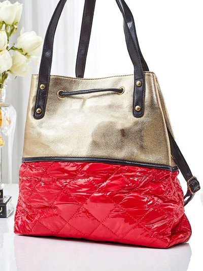 Royalfashion Velká dámská kabelka Golden Luxe Shopper