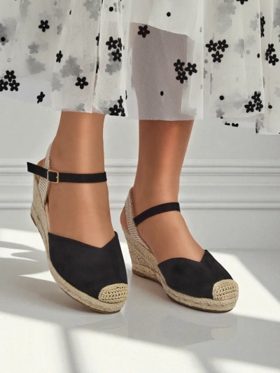 Royalfashion Dámské sandály na klínku Solara Espadrilles