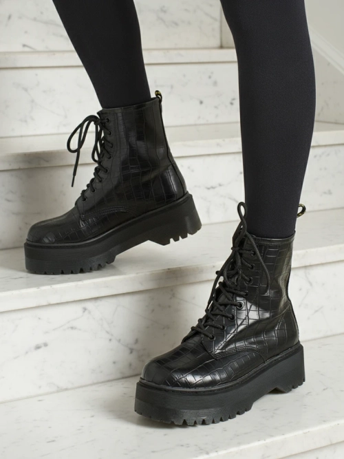 Жіночі ботильйони-робочі з тисненням Arvessa