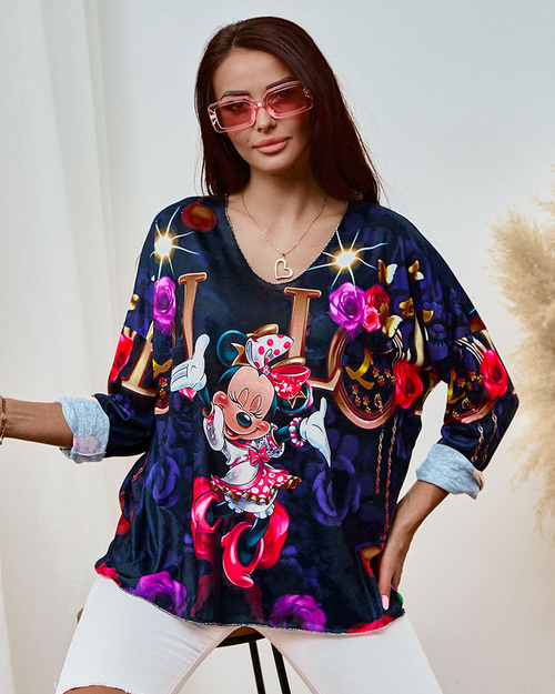 Жіноча блузка з принтом Royalfashion