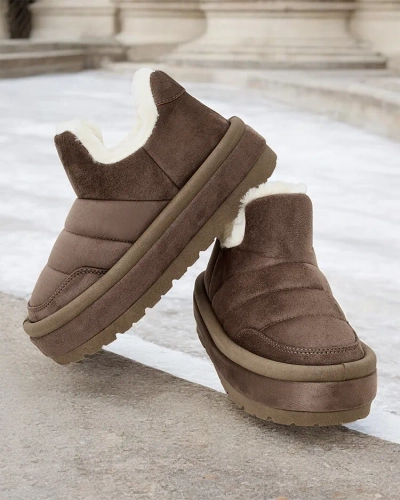 Royalfashion Dámské krátké boty Zoeno a'la snow boots