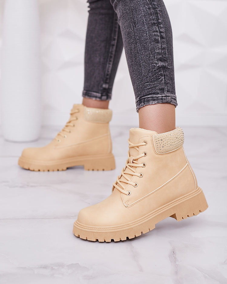 Royalfashion dámské trappery Karamellia