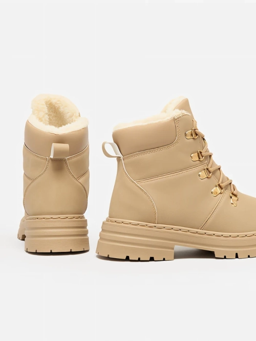 Royalfashion Бежеві жіночі капці Develier