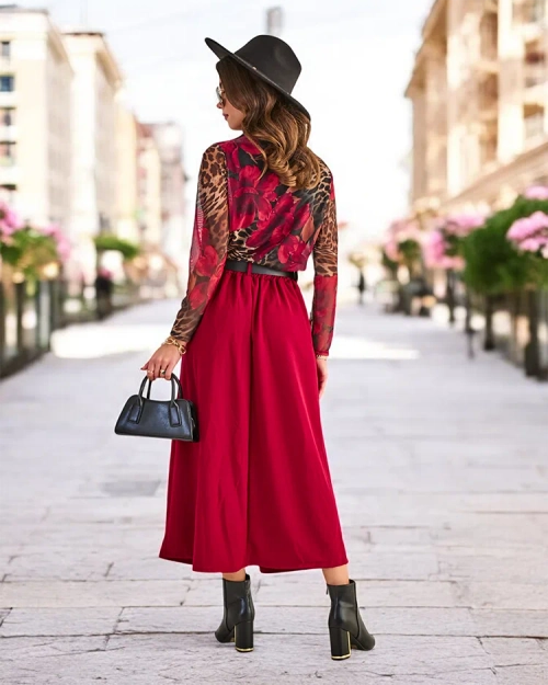 Жіноча блуза Royalfashion з принтом