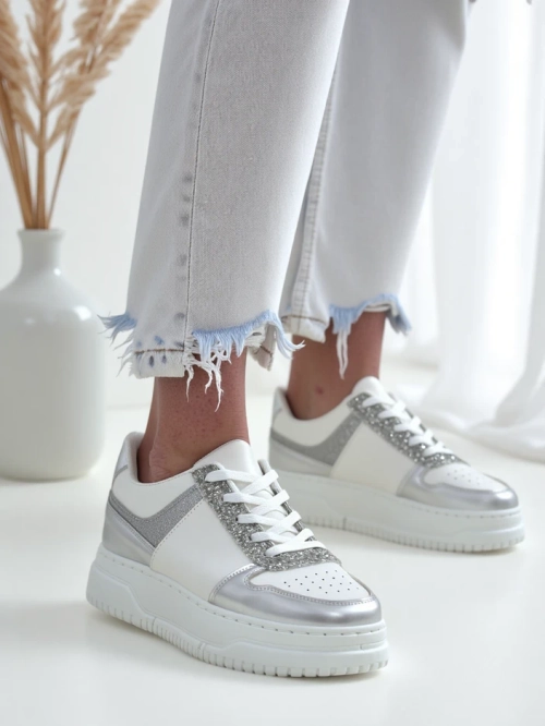 Royalfashion Жіночі кросівки з блискітками Qisofi