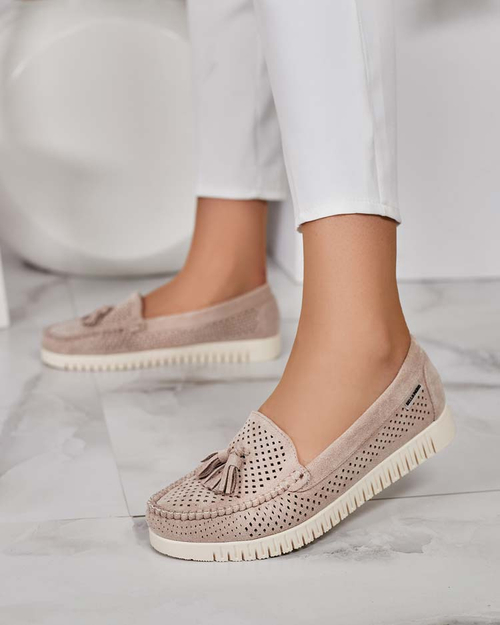 Royalfashion Жіночі ажурні мокасини Molaffa