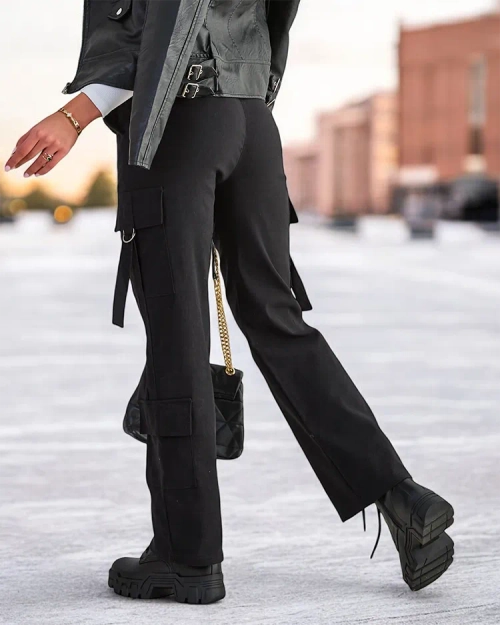 Жіночі тканинні бойові штани Royalfashion