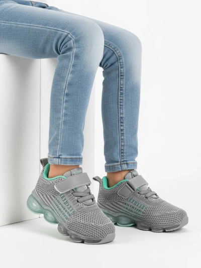 Dětské tenisky Astra Šedé Syntetické Sportovní na Léto