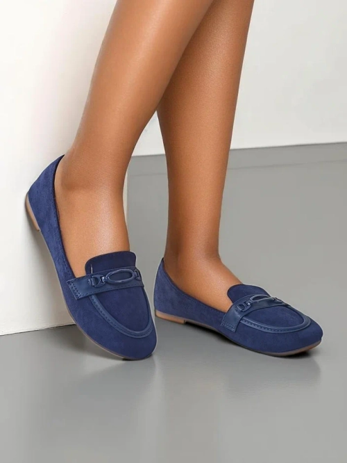 Royalfashion Жіночі екологічні замшеві мокасини Zammei