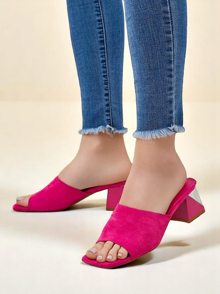 Royalfashion dámské nazouváky s ozdobnými podpatky Vollatie