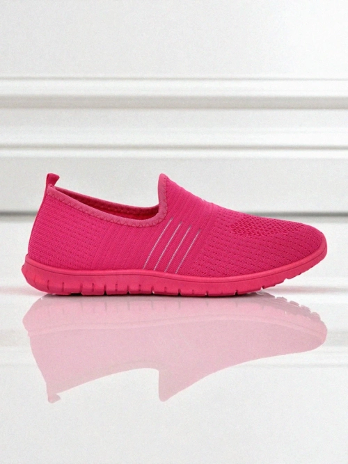 Жіночі мокасини Perseida комфортна тканина помаранчева на весну та літо