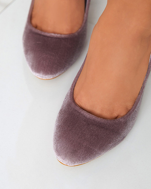 Світло-сірі жіночі туфлі на підборах Scultu