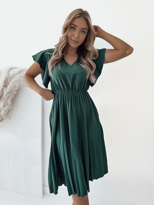 Жіноча плісирована сукня міді Royalfashion