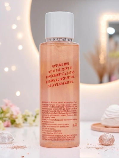 Senoritas Secret Body Mist Seduction Shimmer s třpytkami