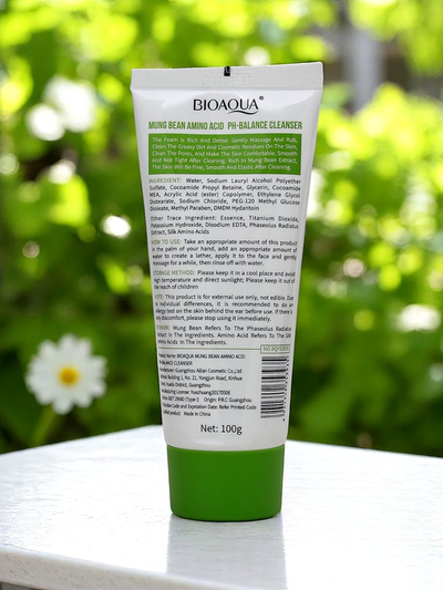 Čisticí pěna s extraktem z fazolí