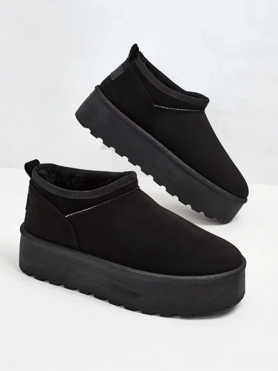 Royalfashion Dámské krátké boty a'la snow boots Ozozi