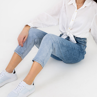 Dámské džínové boyfriend jeans - Oblečení