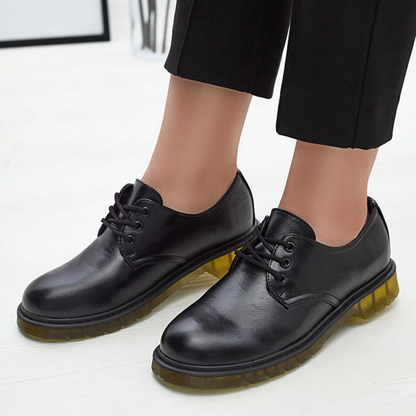 Černé dámské polobotky Heloso- Obuv