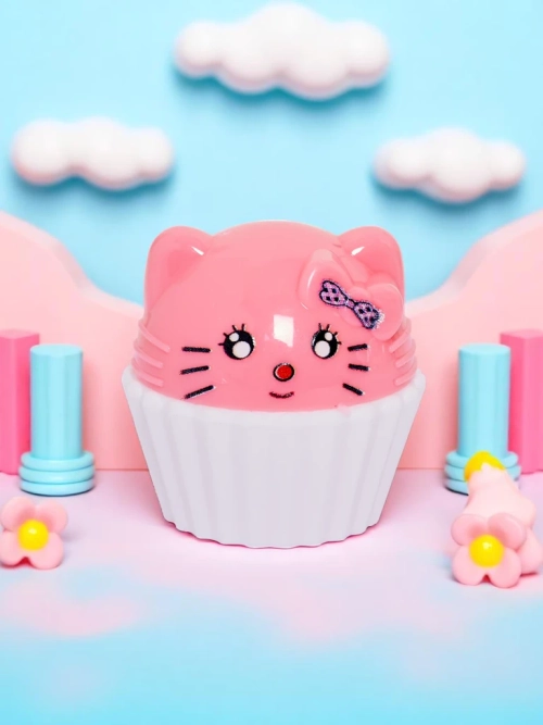 Дитячий бальзам для губ із кошеням у кексі — зволожує та відновлює