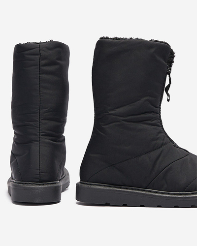 Černé dámské boty a'la snow boots Tirigga- Obuv