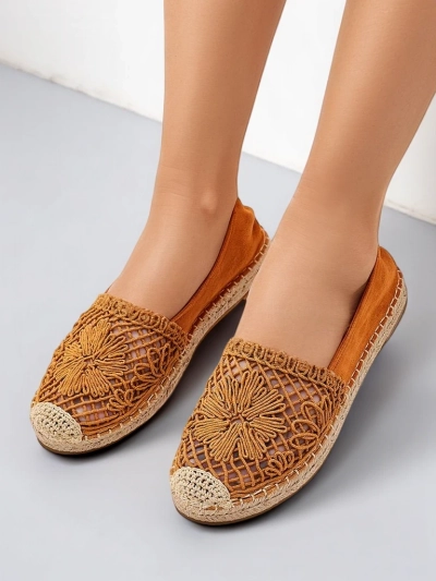 Royalfashion Dámské perforované espadrilky Verela