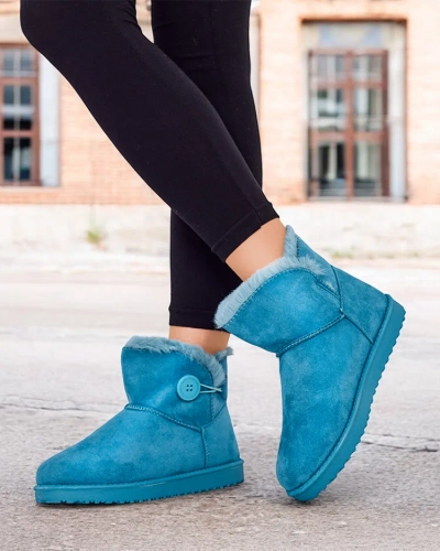 Royalfashion Dámské krátké boty a'la snow boots Malla