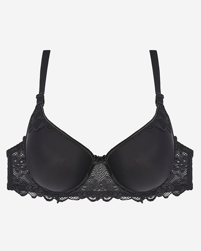 Dámská krajková podprsenka v černé barvě - Spodní prádlo