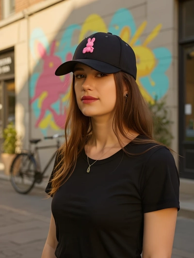 Royalfashion Кепка з нашивкою Chic Bunny