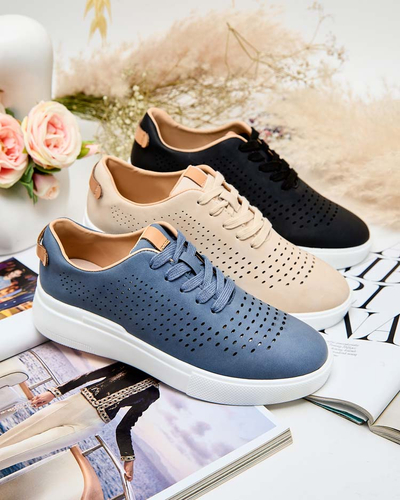 Royalfashion Dámské ažurové tenisky Deromias