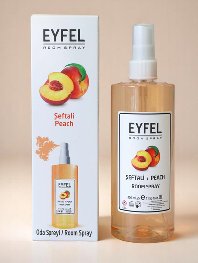 Royalfashion Room Spray - EYFEL broskvová vůně do místnosti