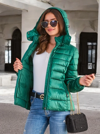 Royalfashion Жіноча стьобана зимова куртка