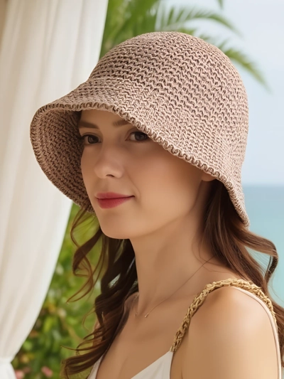 Royalfashion Dámský letní klobouk Sandy Bloom
