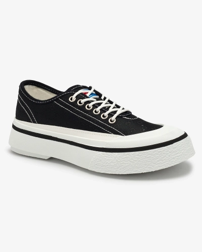 Жіночі кеди на платформі Ferriva Royalfashion Black