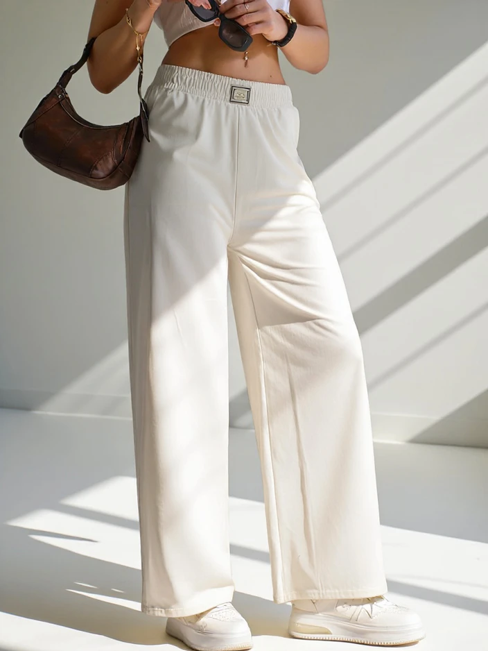 Royalfashion Dámské široké kalhoty