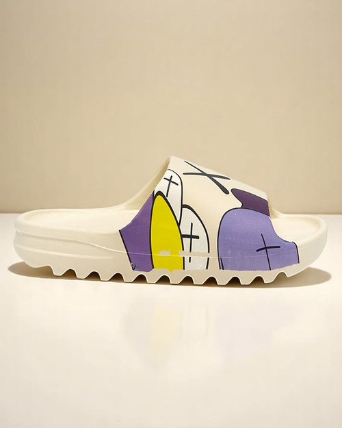 Сандалі Жіночі Flora Кремові Гумові Зручні на Літо