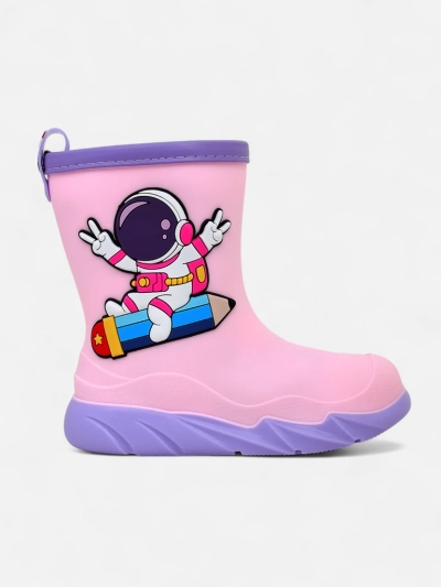 Royalfashion dětské holínky s motivem astronauta Cosmos